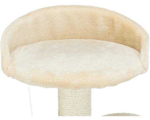 Arbre à chat avec surface de couchage et tronc à griffer