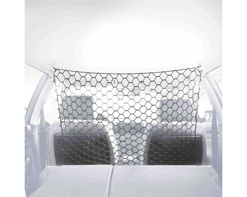 Filet de protection pour sécuriser le chargement dans le coffre d'une voiture