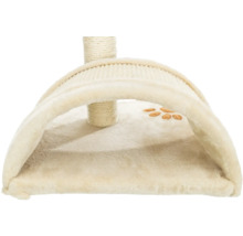 Arbre à chat avec surface de couchage et poteau à griffer