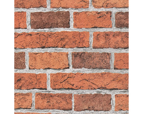 Papier peint avec motif de briques