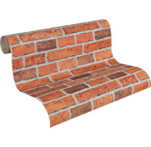 Rouleau de papier peint avec motif de briques