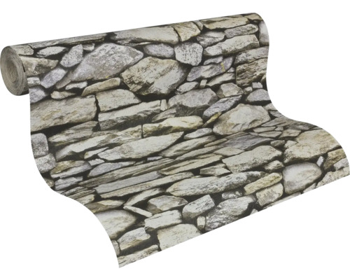 Tapetenrolle mit Steinmuster