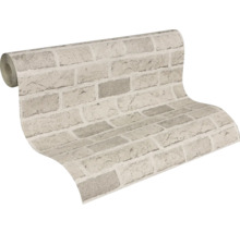 Rouleau de papier peint motif briques