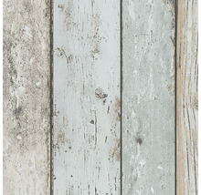 Papier peint avec motif de planches de bois