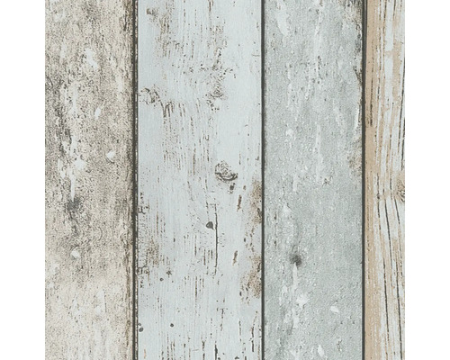 Papier peint avec motif de planches de bois