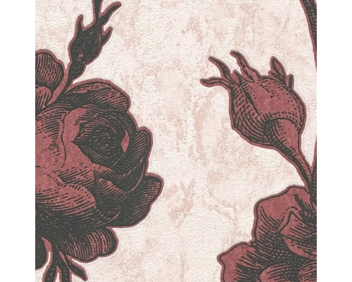 Tapete mit Rosenmuster
