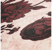 Nahaufnahme eines floralen Musters auf einer Oberfläche