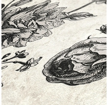 Papier peint décoratif avec motif floral vintage