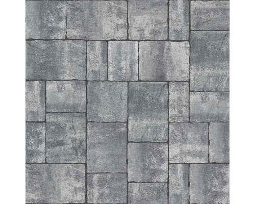 Nahaufnahme einer Tapete mit Steinmuster