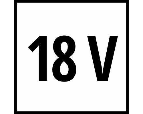 Marquage 18 volts