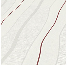 Nahaufnahme einer strukturierten Tapete mit Wellenmuster