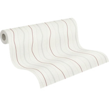 Tapetenrolle mit Streifenmuster