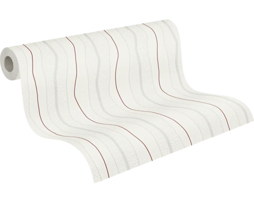 Tapetenrolle mit Streifenmuster