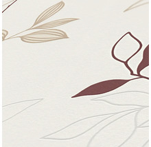 Nahaufnahme einer Tapete mit Blattmuster