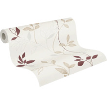 Tapetenrolle mit Blattmuster