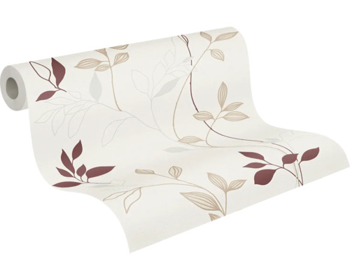 Tapetenrolle mit Blattmuster