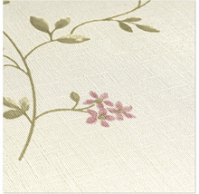 Nahaufnahme einer Tapete mit Blumenmuster