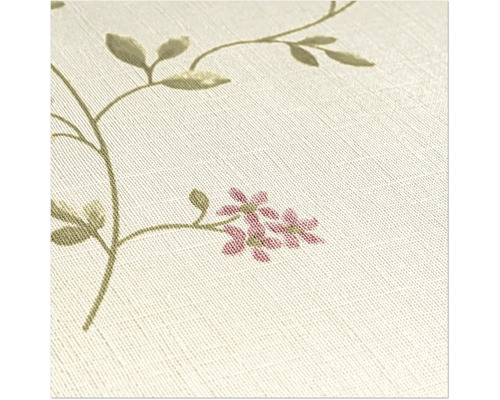 Nahaufnahme einer Tapete mit Blumenmuster