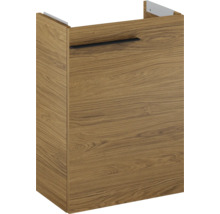 Meuble sous-lavabo aspect bois avec poignée