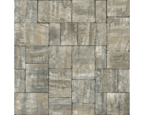 Pavés disposés en appareillage