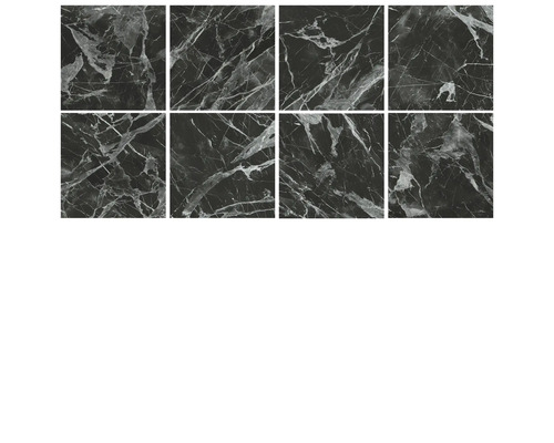 Carreaux carrés avec motif de marbre