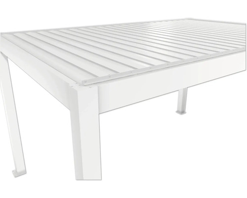 Gartentisch mit Lattenrost-Tischplatte