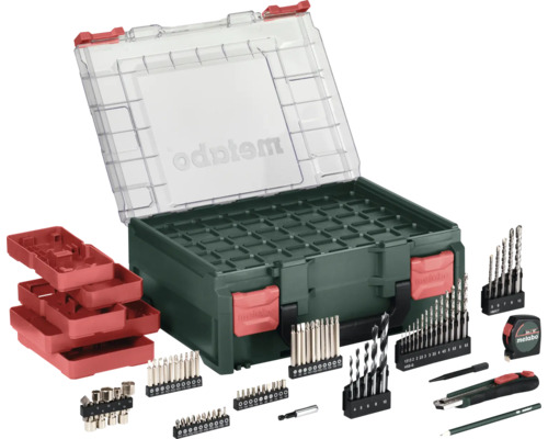 Coffret à outils Metabo avec forets et embouts