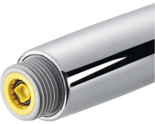 Raccord de flexible de douche en métal avec filetage