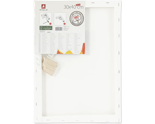 Toile sur châssis, 30 x 40 centimètres