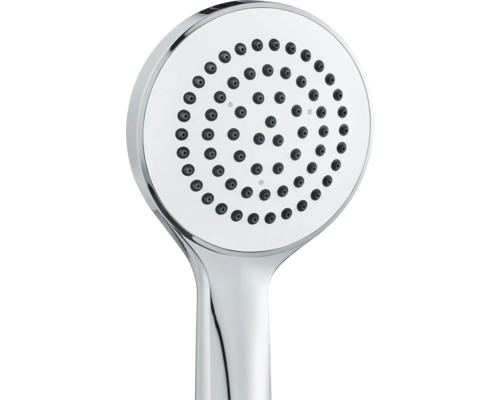 Douchette à main de forme ronde avec plusieurs buses