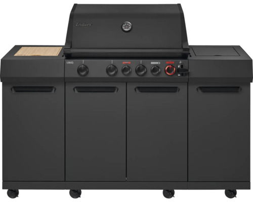Barbecue à gaz Enders avec espace de rangement et roulettes