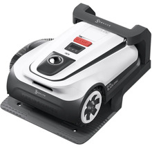 Robot tondeuse sur station de charge