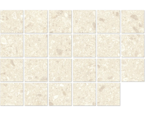 Fliesenmosaik aus Steinzeug mit rauer Oberfläche