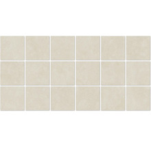 Carreaux rectangulaires en céramique, disposition en bande