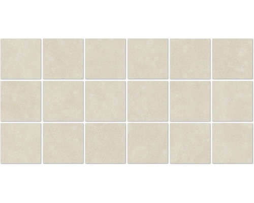 Carreaux rectangulaires en céramique, disposition en bande