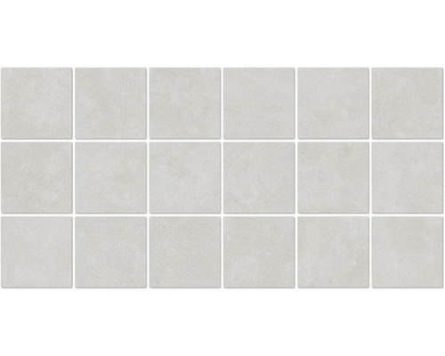 Disposition de carreaux avec des carreaux carrés