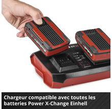 Chargeur de batterie Einhell Power X-Change avec batterie