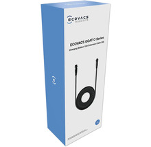 Verpackung einer ECOVACS GOAT O Series Ladestation mit 10 Meter Verlängerungskabel