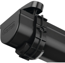 Angle de gouttière en plastique