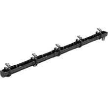 Gouttière avec supports de gouttière et tuyau de descente