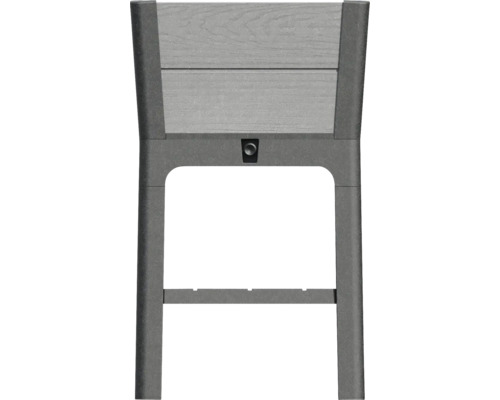 Chaise de jardin en plastique