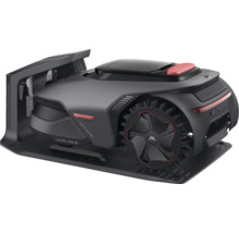 Mähroboter in Ladestation