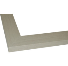 Eckdetail eines Holzbilderrahmens