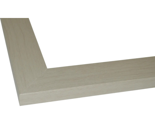 Eckdetail eines Holzbilderrahmens