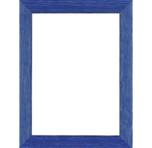 Blauer Bilderrahmen aus Holz