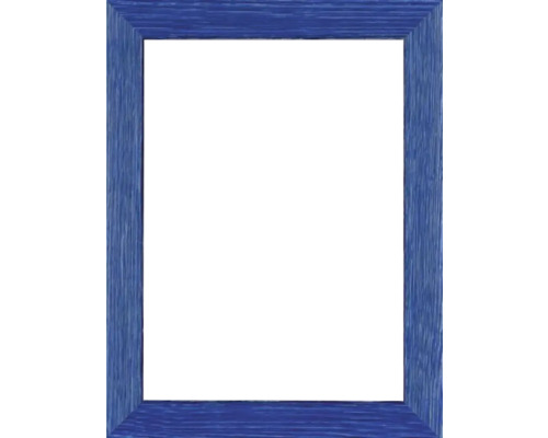 Blauer Bilderrahmen aus Holz