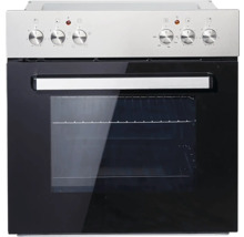 Cuisinière électrique avec boutons de commande et fenêtre de visualisation