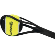 Tennisballschleuder mit Tennisball