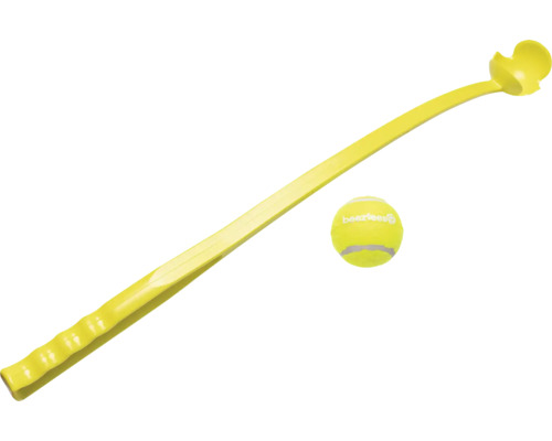 Ballschleuder mit Tennisball für Hunde