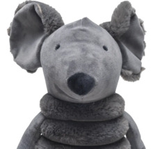 Graue Stoffmaus als Plüschtier